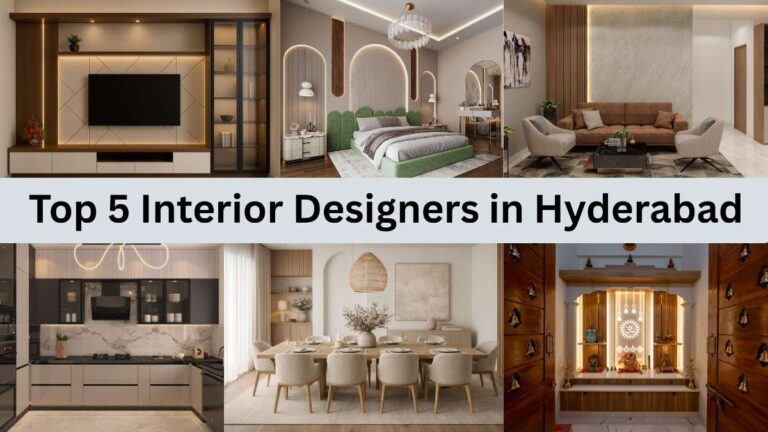 Top 5 interior Designers in Hyderabad
